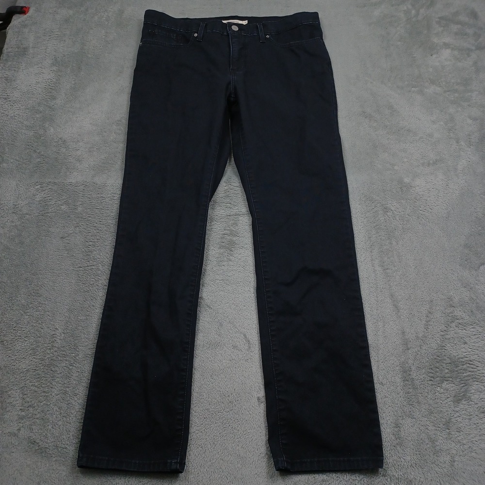 Levis 312 Jeans Womens 31 Black Denim Shaping Slim Modern Casual Pockets